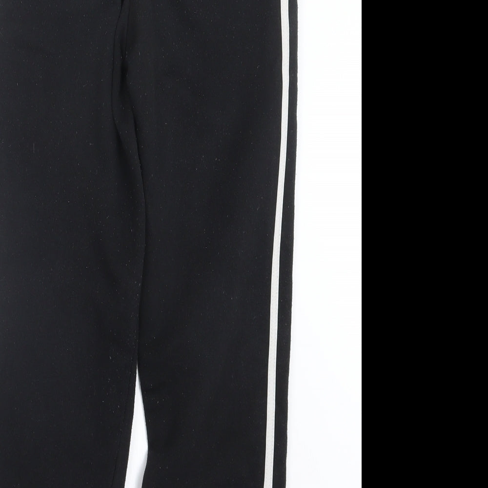 Boohoo Womens Black   Jogger Trousers Size 8 L25 in