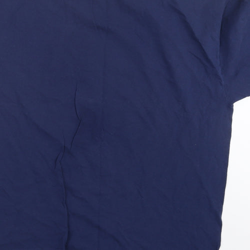 Fruit of the Loom Mens Blue    T-Shirt Size XL  - Captain America