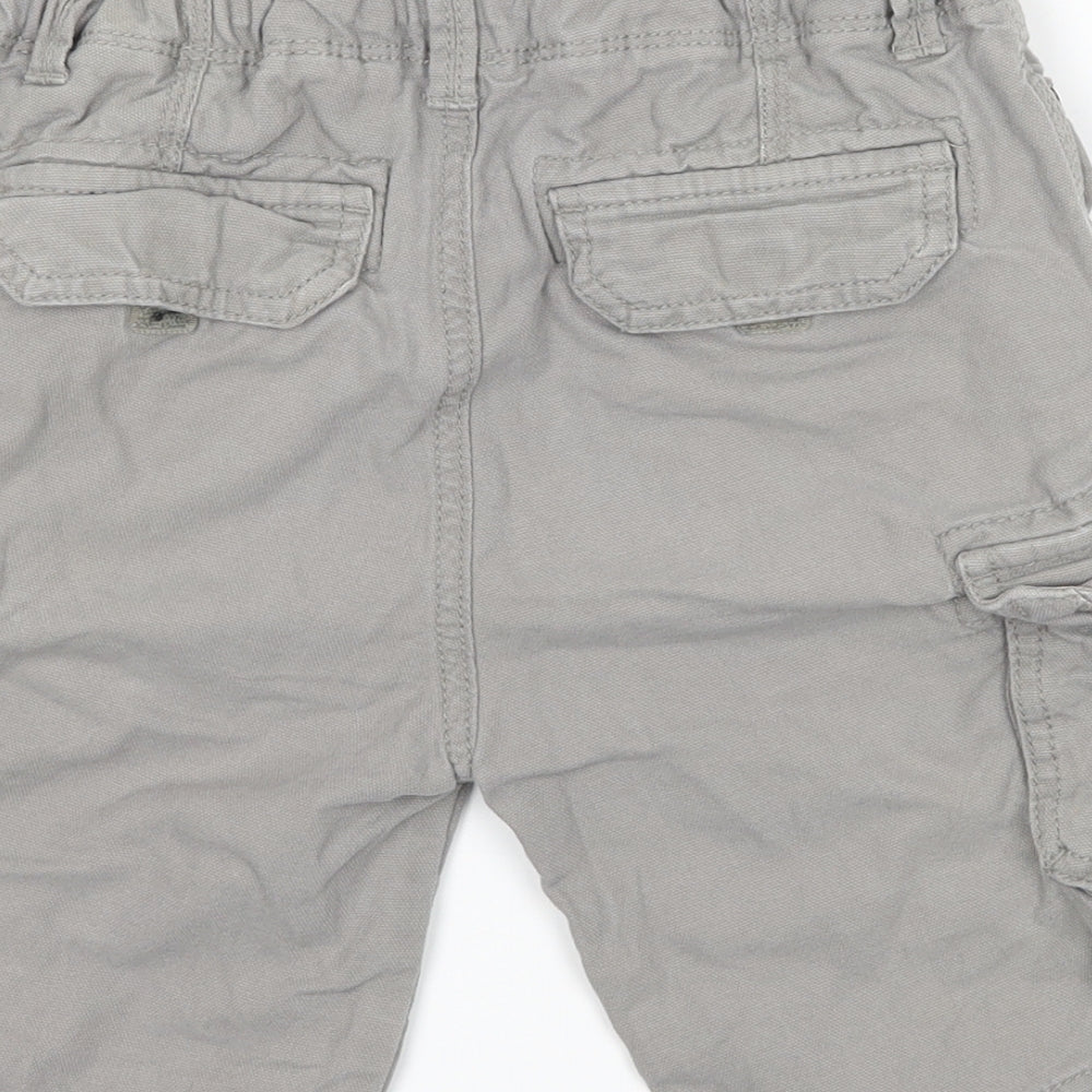 TU Boys Grey  Denim Cargo Shorts Size 8 Years