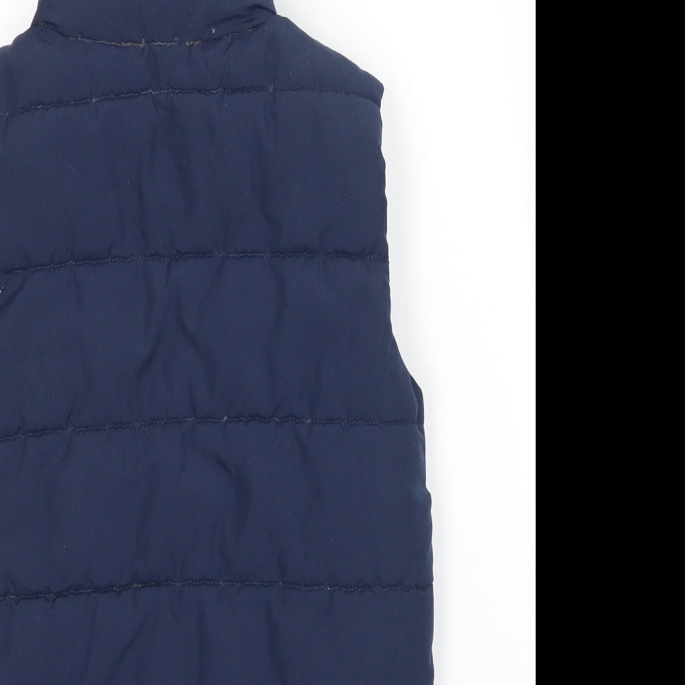 Blue Zoo Boys Blue   Gilet Coat Size 8-9 Years