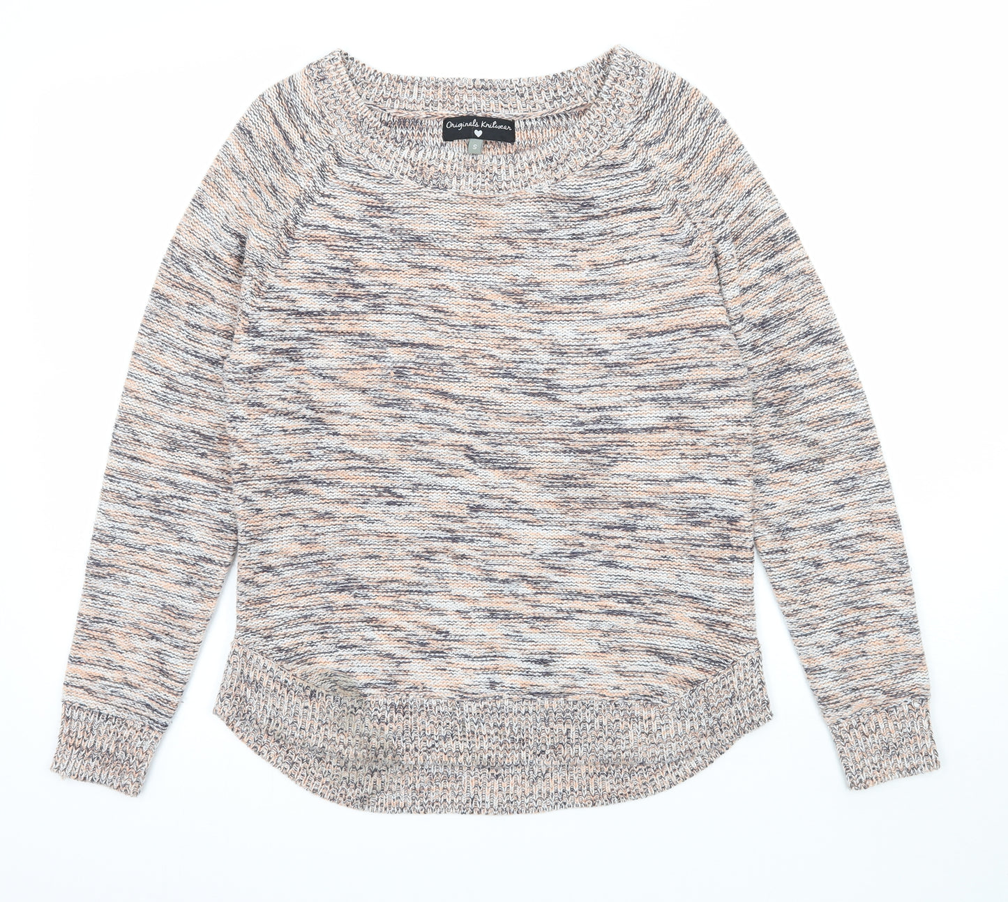 Originals Knitwear Womens Multicoloured  Knit Pullover Jumper Size S