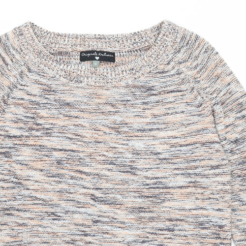 Originals Knitwear Womens Multicoloured  Knit Pullover Jumper Size S