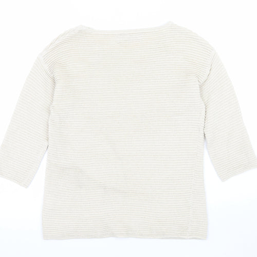 RESERVED Womens Beige   Pullover Jumper Size S