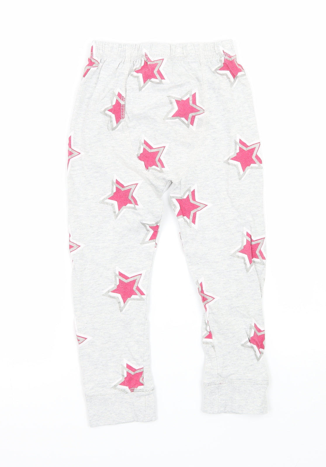 TU Girls Grey Geometric   Pyjama Pants Size 5-6 Years