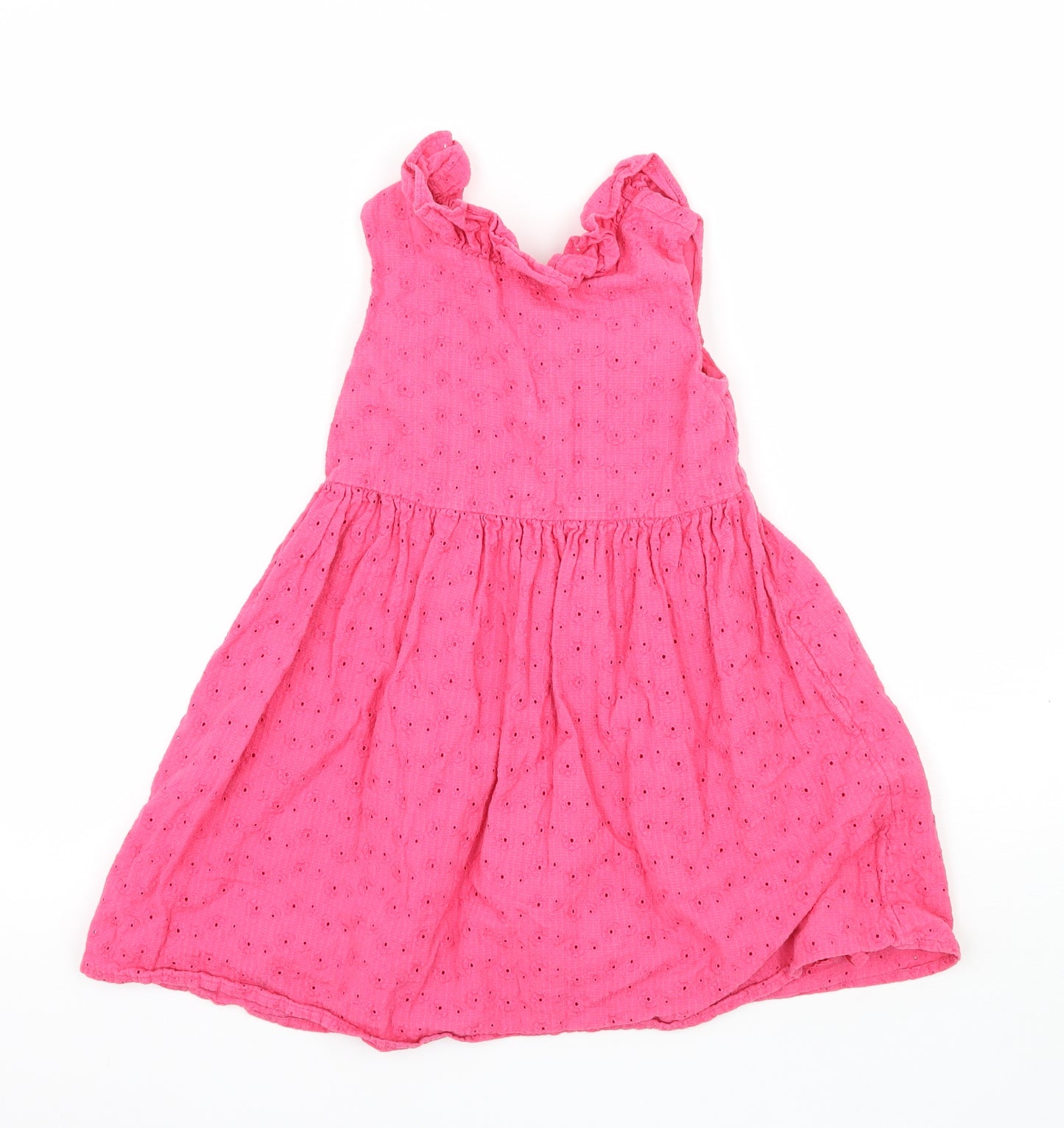 TU Girls Pink   Tank Dress  Size 5-6 Years