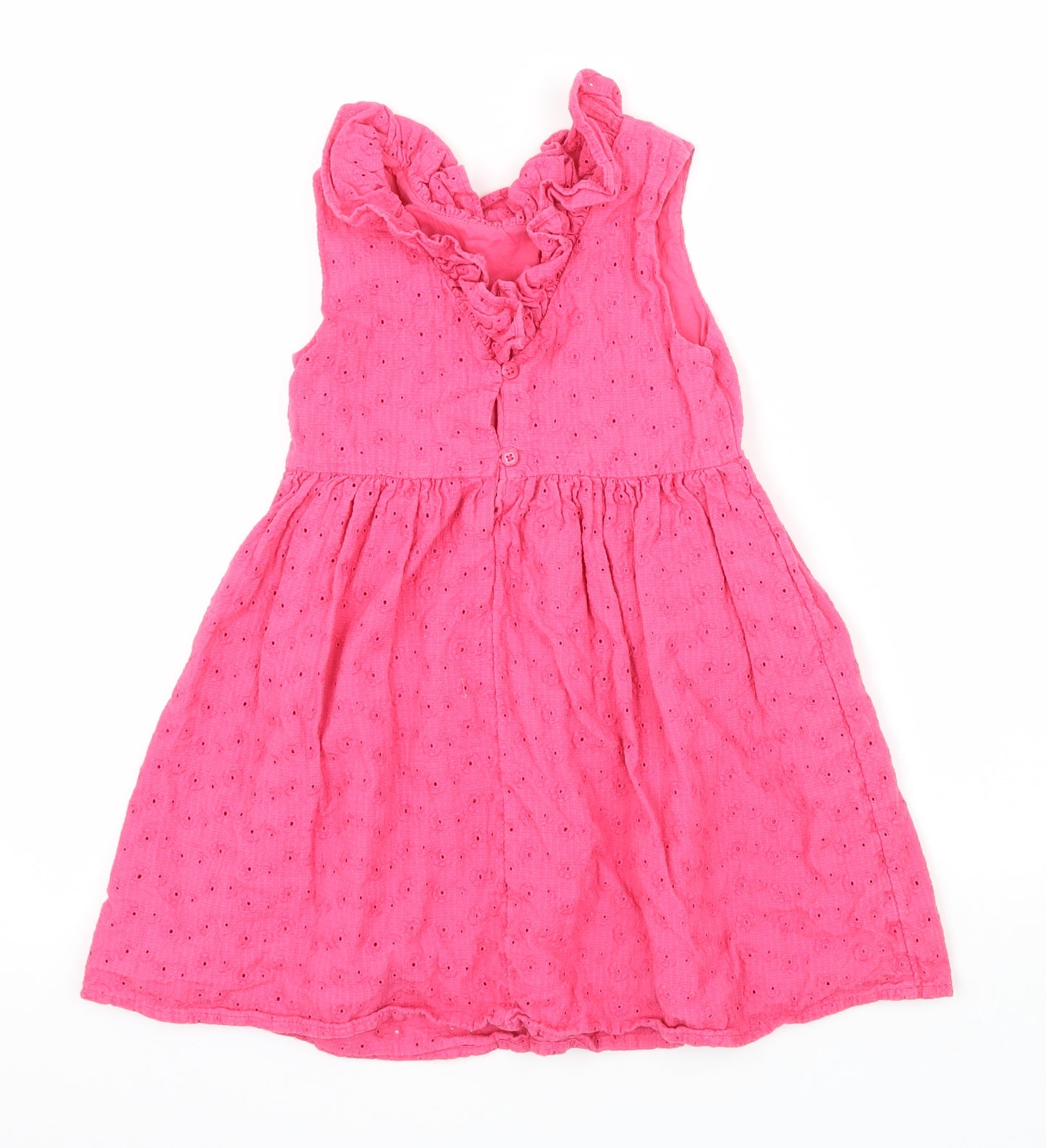 TU Girls Pink   Tank Dress  Size 5-6 Years