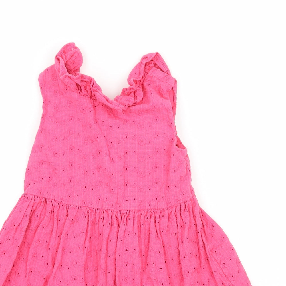 TU Girls Pink   Tank Dress  Size 5-6 Years