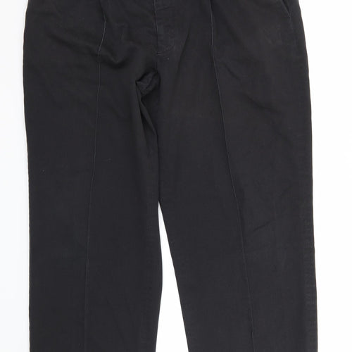 Dimensions Mens Black   Trousers   L29 in