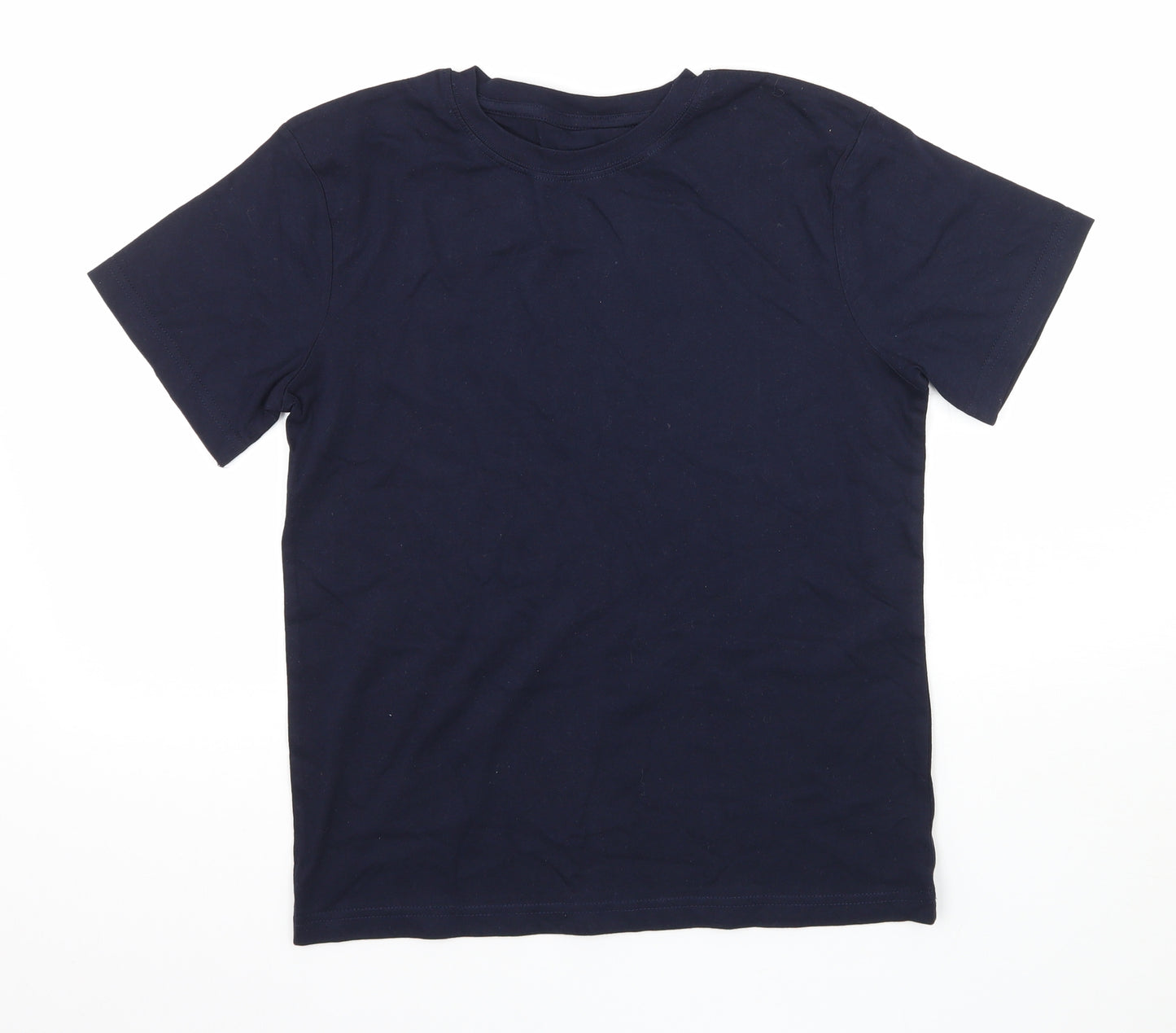 F&F Boys Blue  Jersey Basic T-Shirt Size 11-12 Years