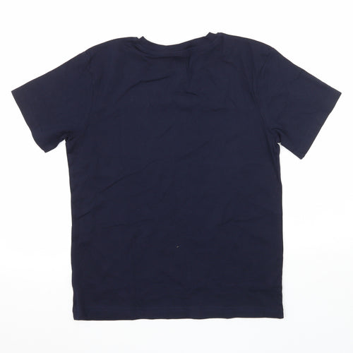 F&F Boys Blue  Jersey Basic T-Shirt Size 11-12 Years