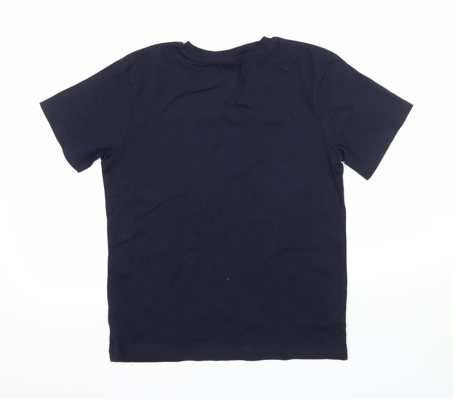 F&F Boys Blue  Jersey Basic T-Shirt Size 11-12 Years