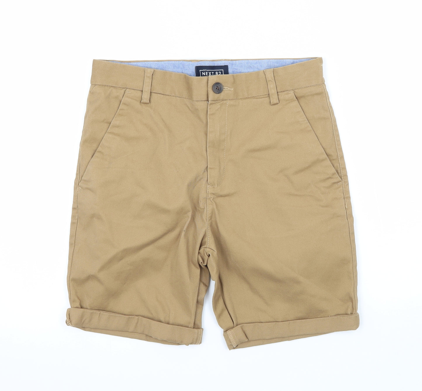 NEXT Boys Brown   Chino Shorts Size 13 Years