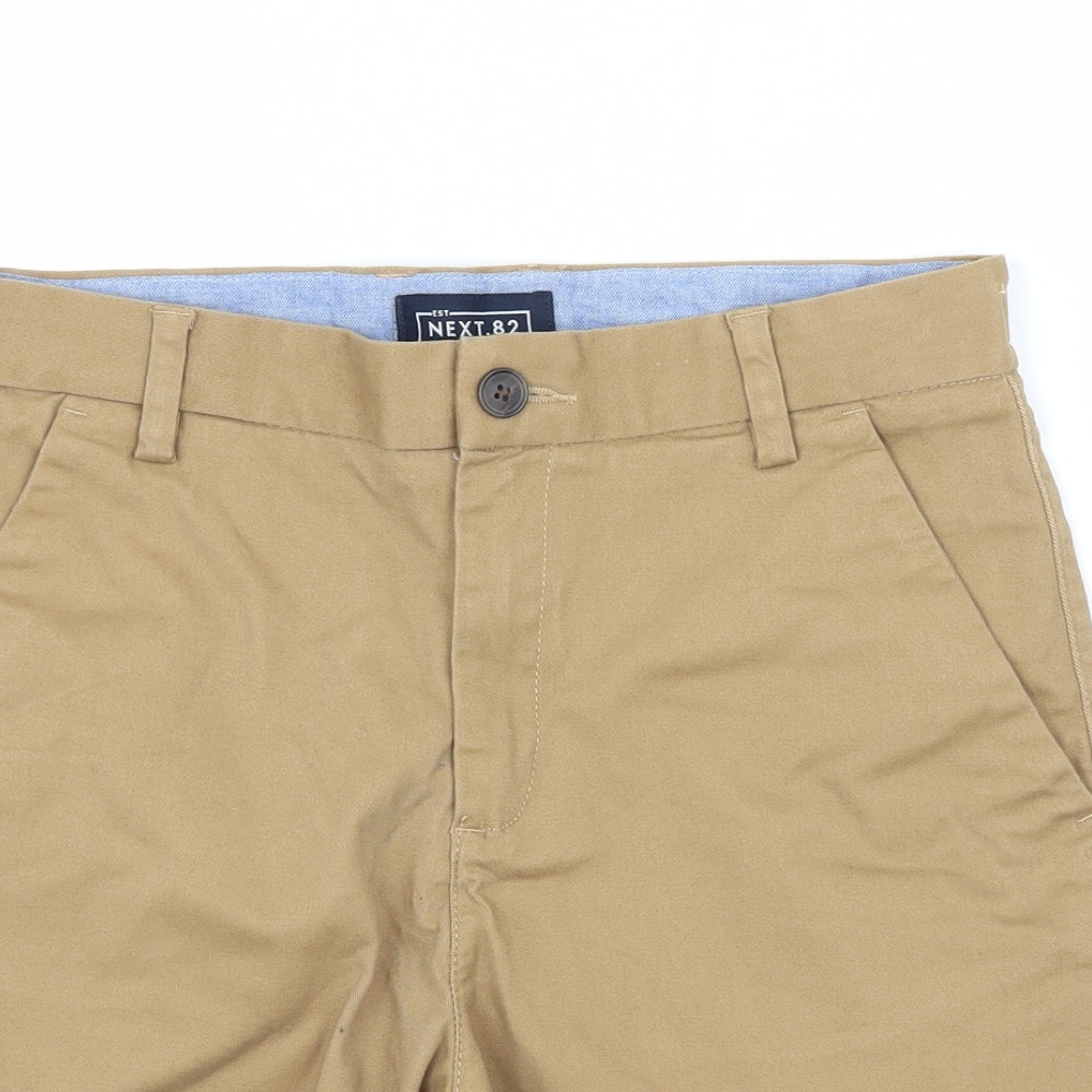 NEXT Boys Brown   Chino Shorts Size 13 Years