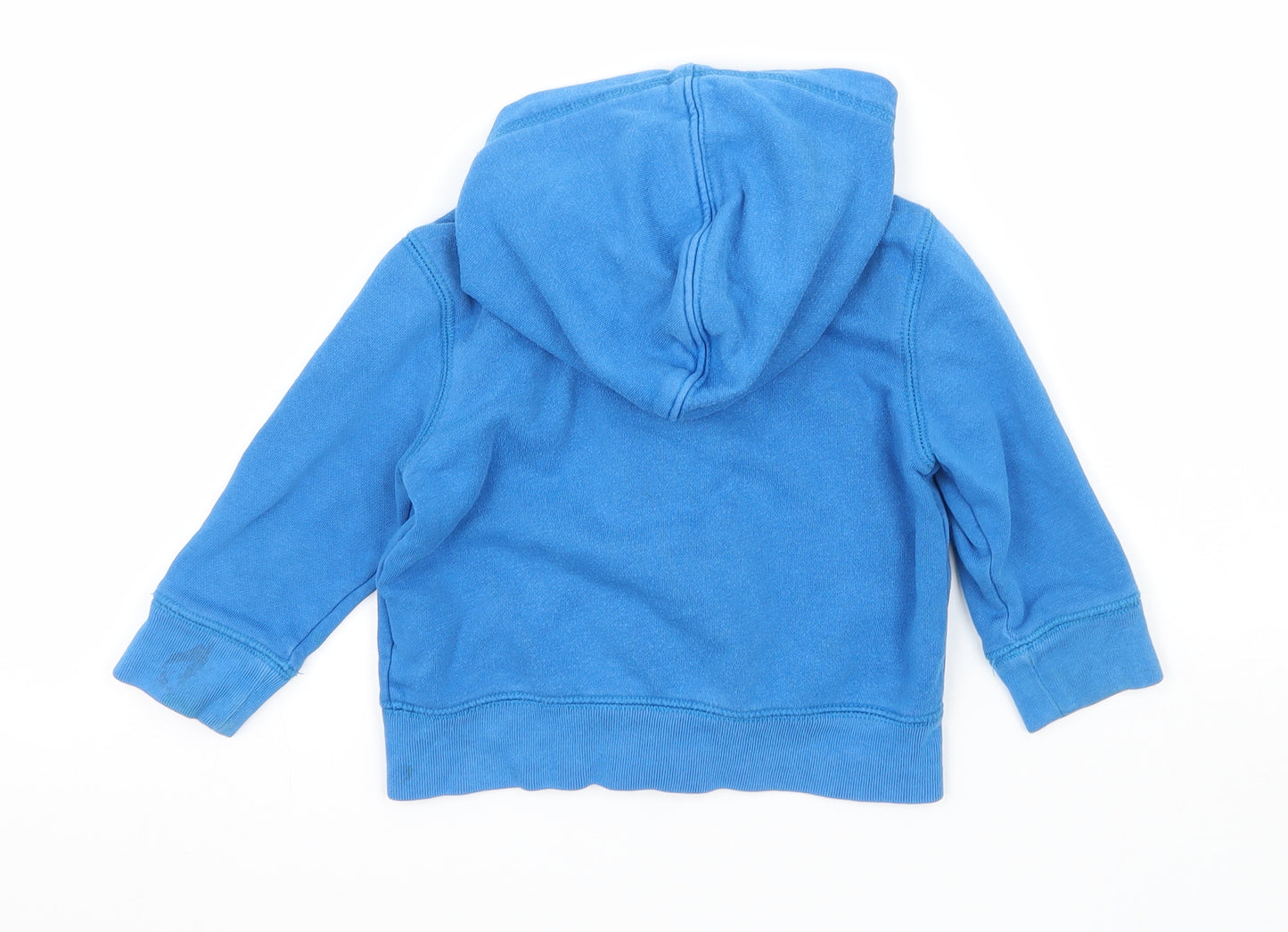 Gap Baby Blue  Jersey Full Zip Jumper Size 12-18 Months