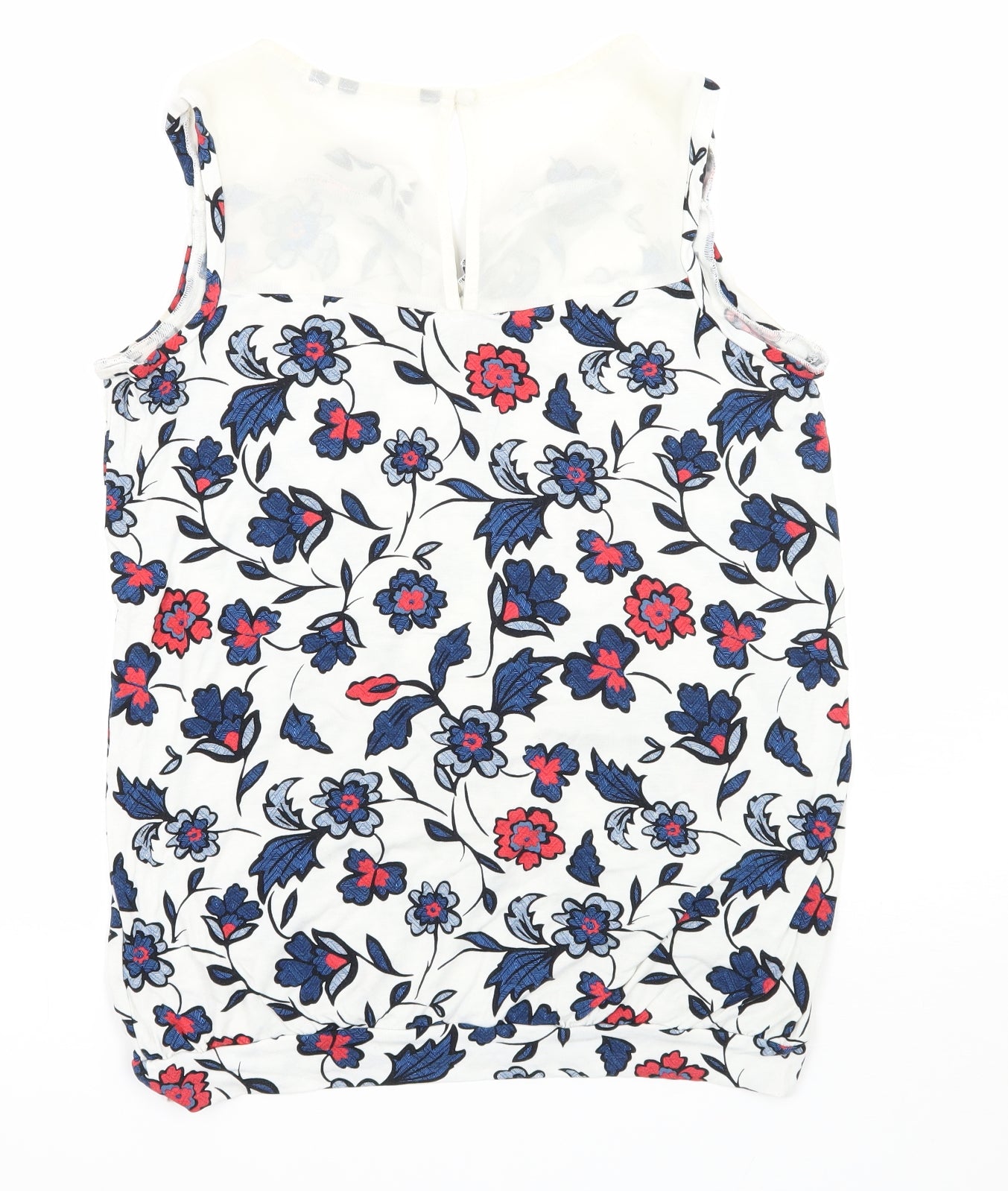 NEXT Womens Multicoloured Floral Jersey Basic T-Shirt Size 10