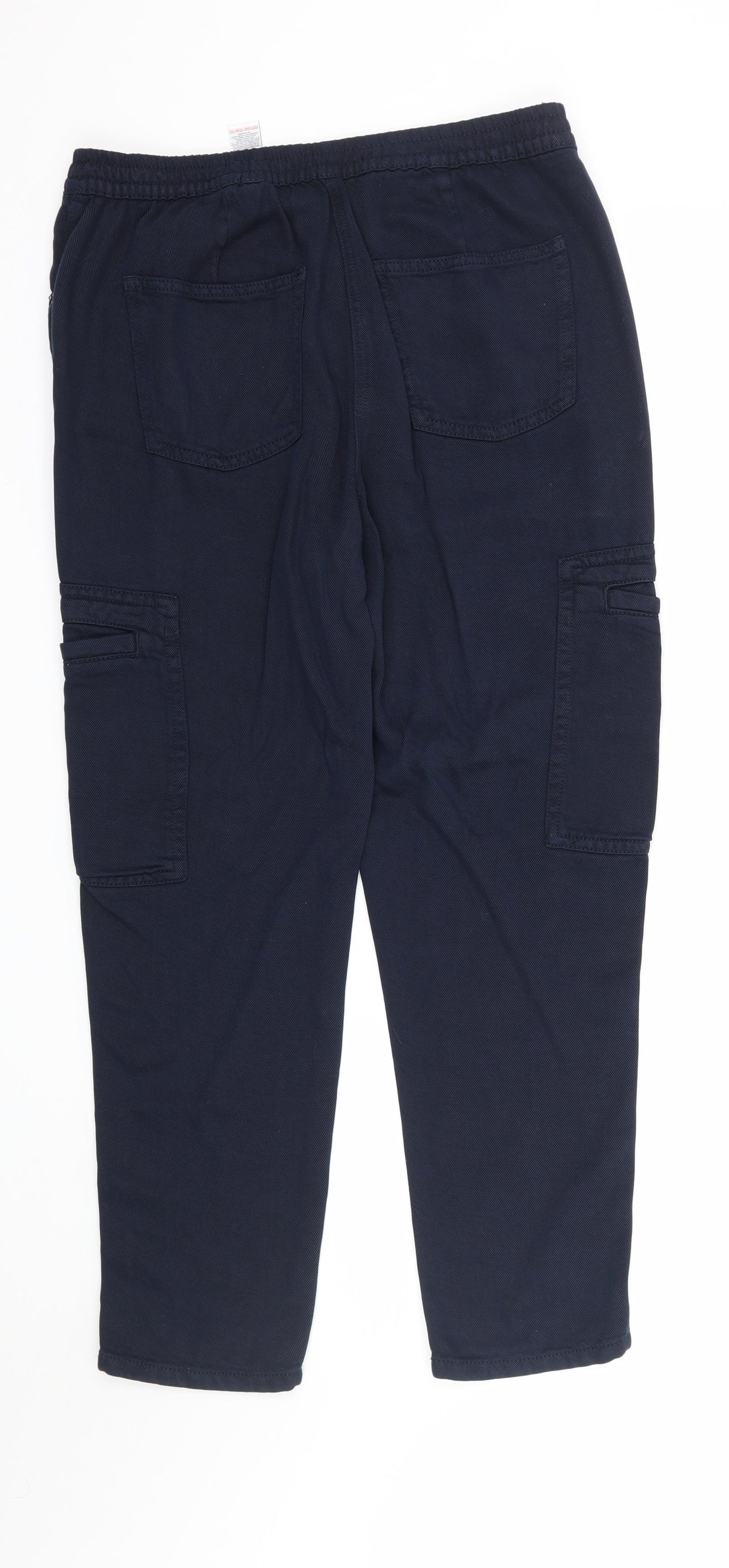 NEXT Womens Blue   Trousers  Size 10 L25 in