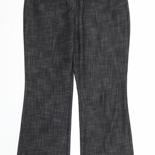 Per Una Womens Black   Trousers  Size 10 L28 in