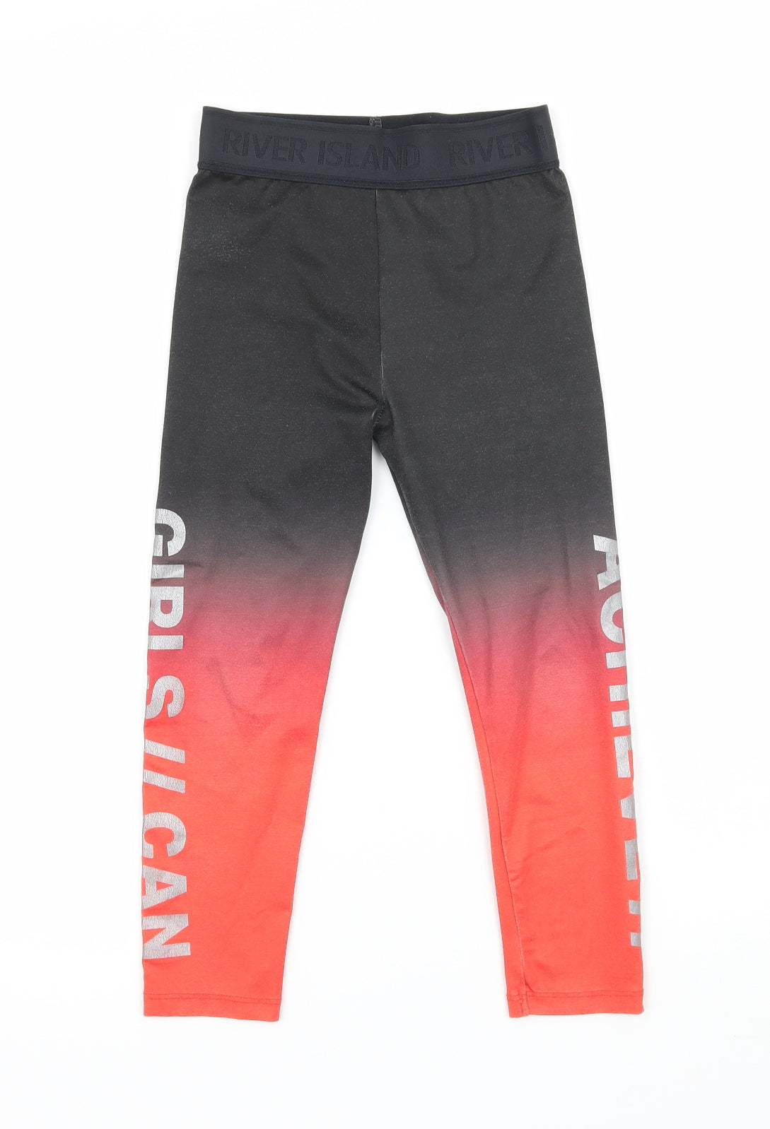 River Island Girls Multicoloured   Sweatpants Trousers Size 5-6 Years