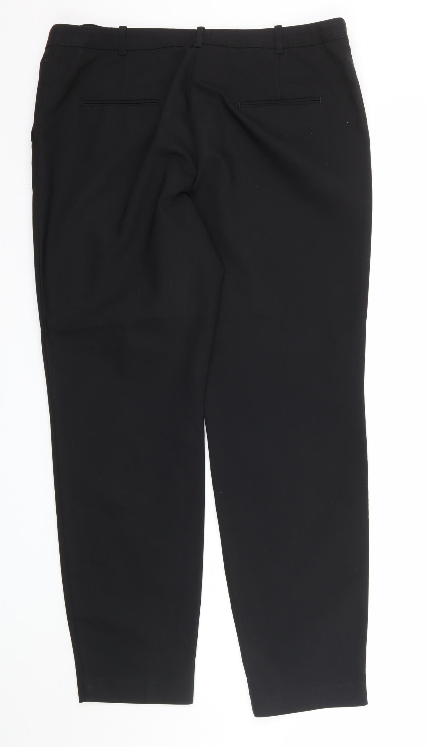 NEXT Womens Black   Trousers  Size 14 L29 in
