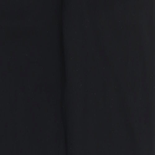 M&S Womens Black   Trousers  Size 8 L30 in