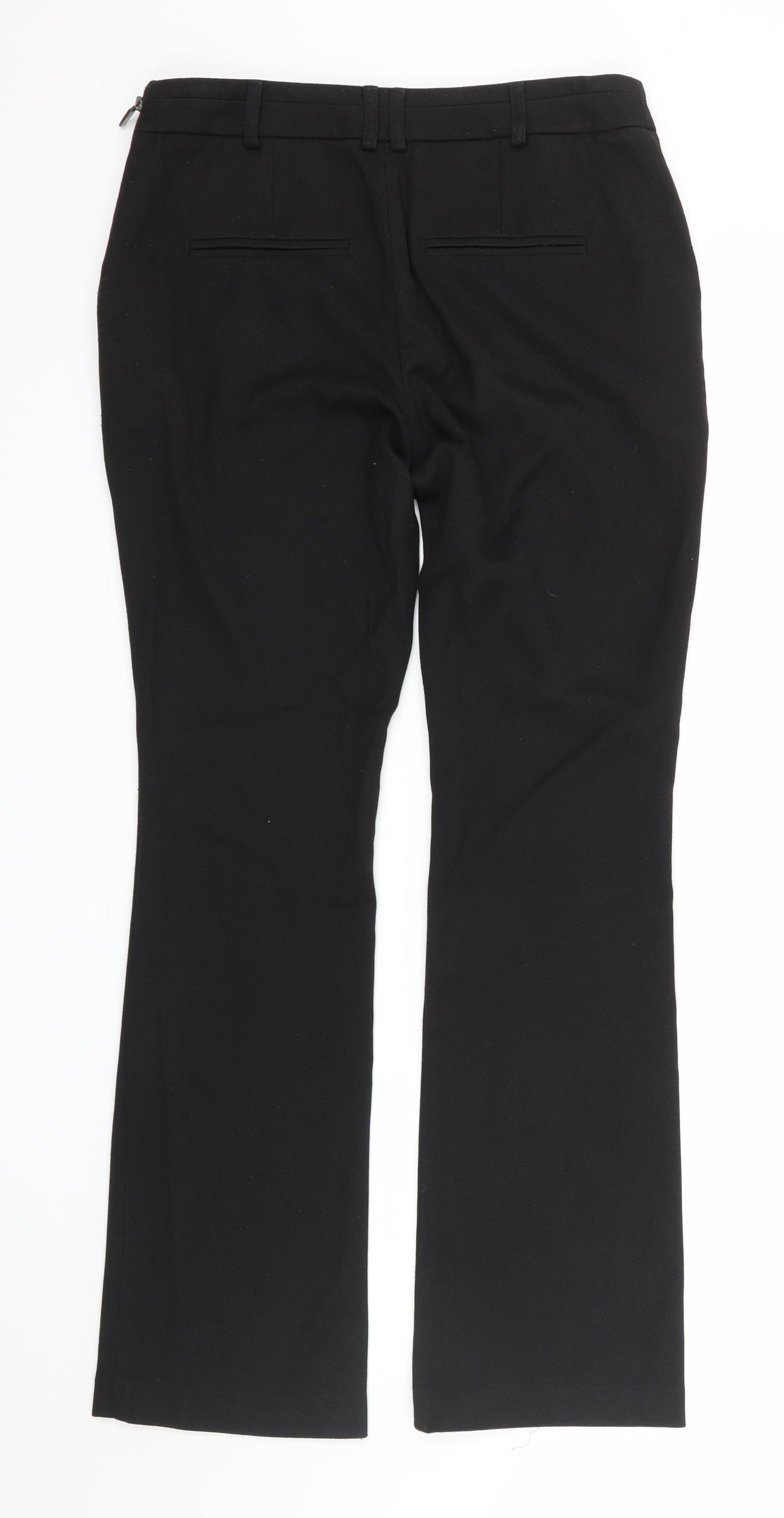 NEXT Womens Black   Trousers  Size 8 L30 in