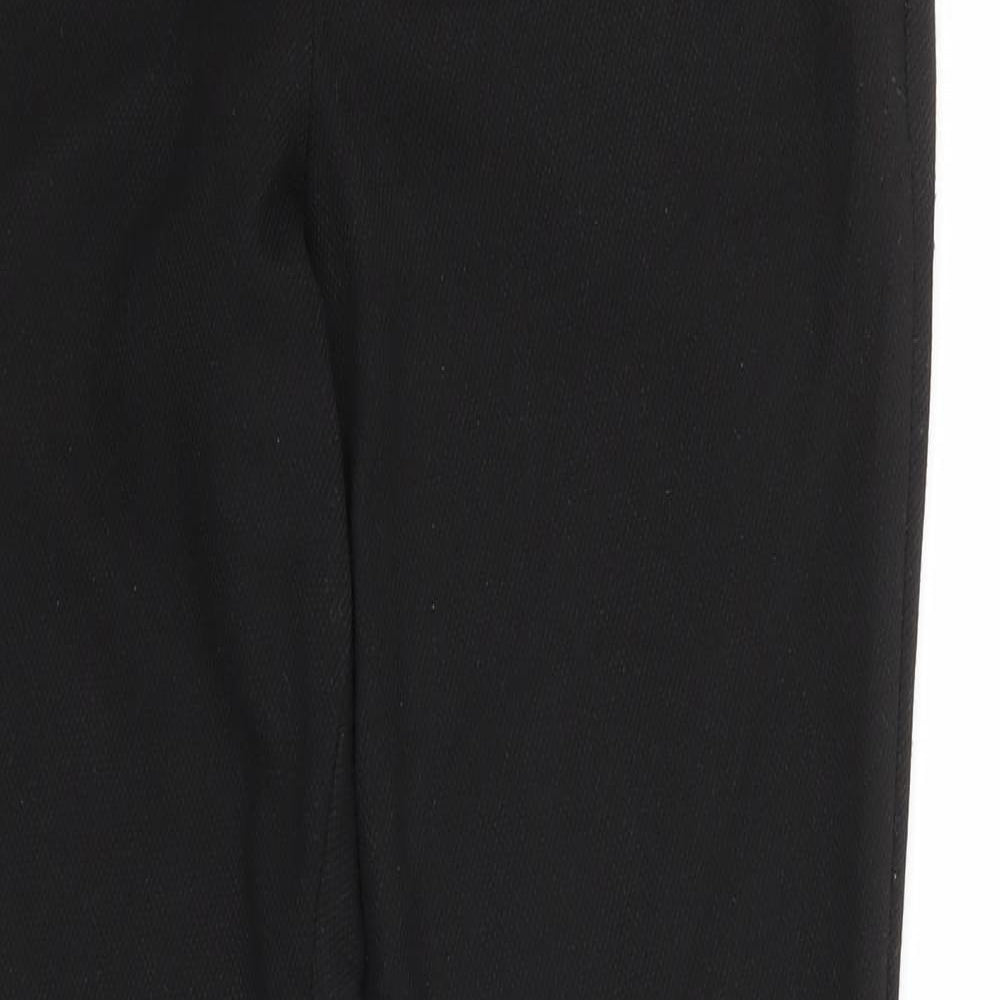 NEXT Womens Black   Trousers  Size 8 L30 in