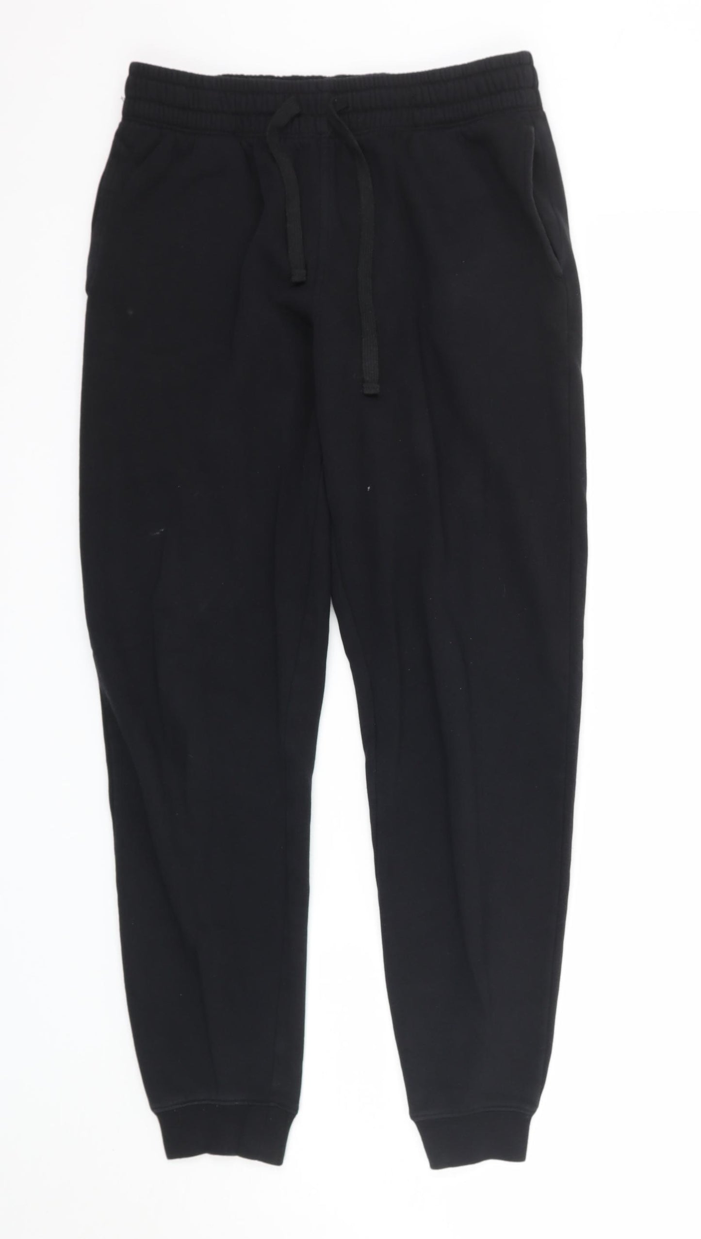 H&M Mens Black  Jersey Sweatpants Trousers Size S L28 in