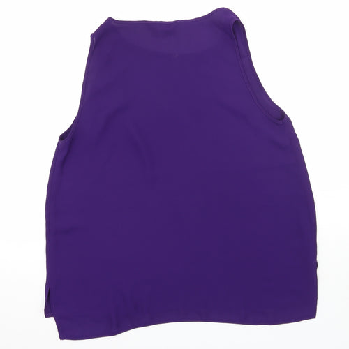Dorothy Perkins Womens Purple   Basic T-Shirt Size 10