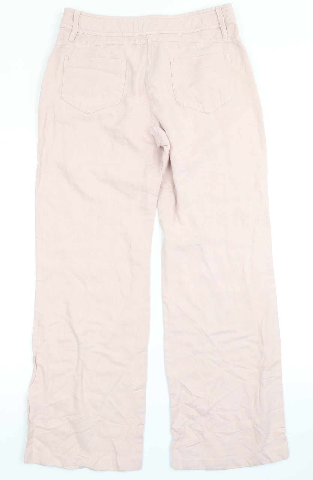 Per Una Womens Pink   Cargo Trousers Size 12 L29 in