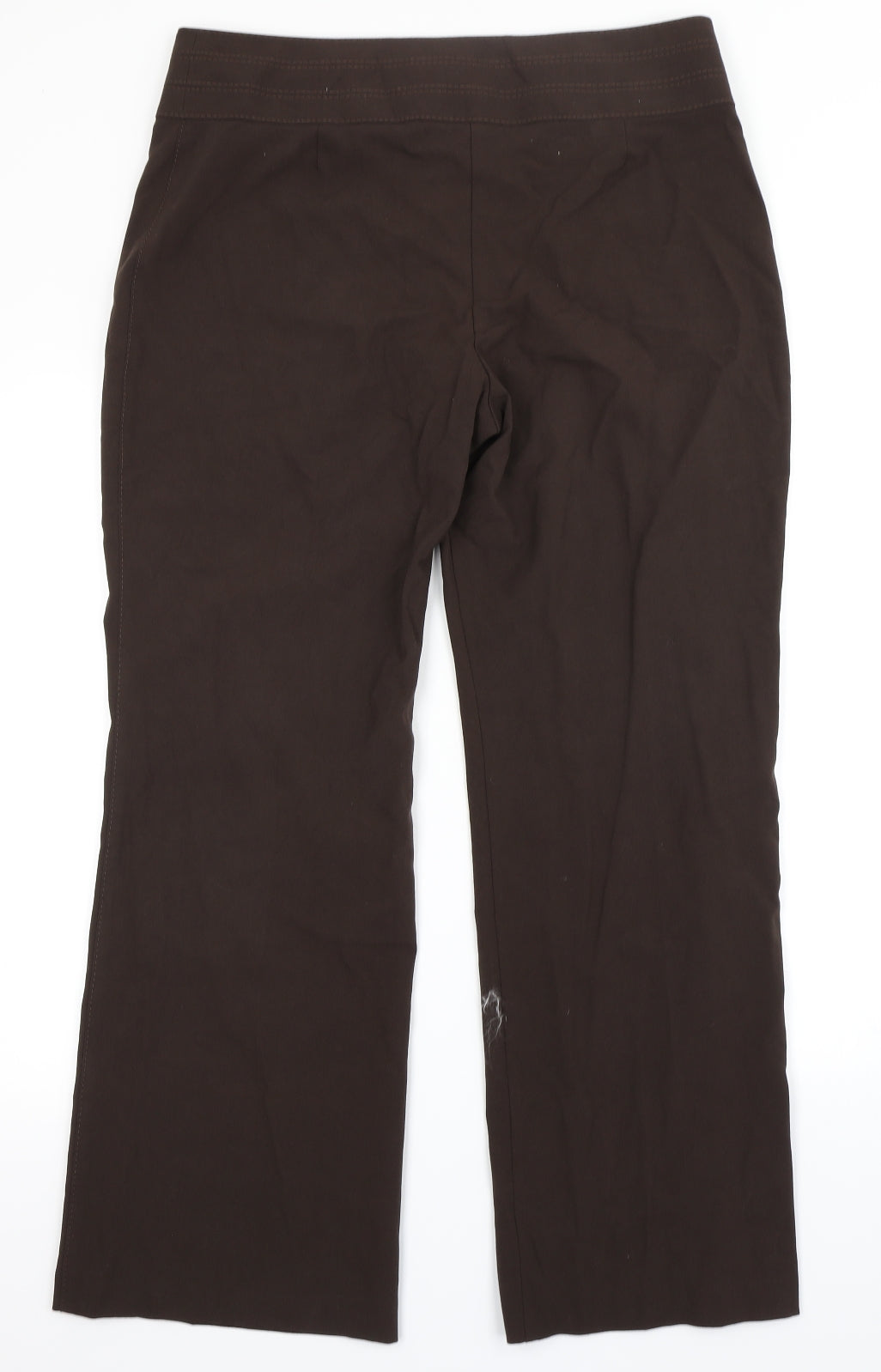 Marks & Spencer Womens Brown   Trousers  Size 14 L27 in