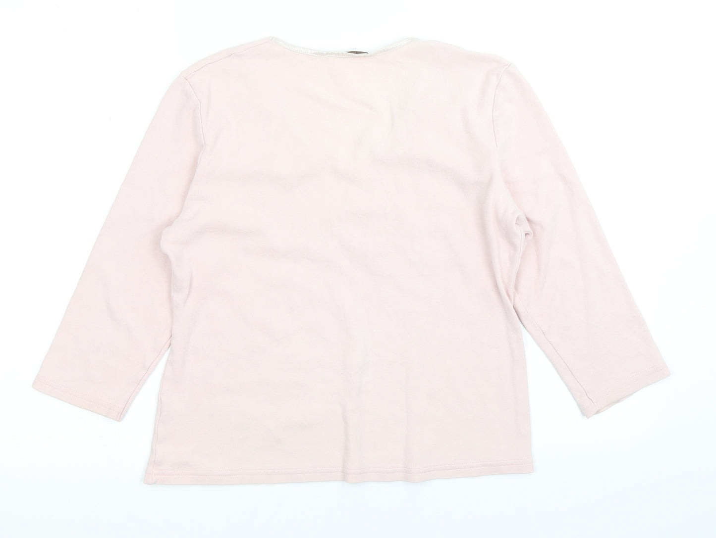 bcasual Womens Pink   Basic T-Shirt Size 16