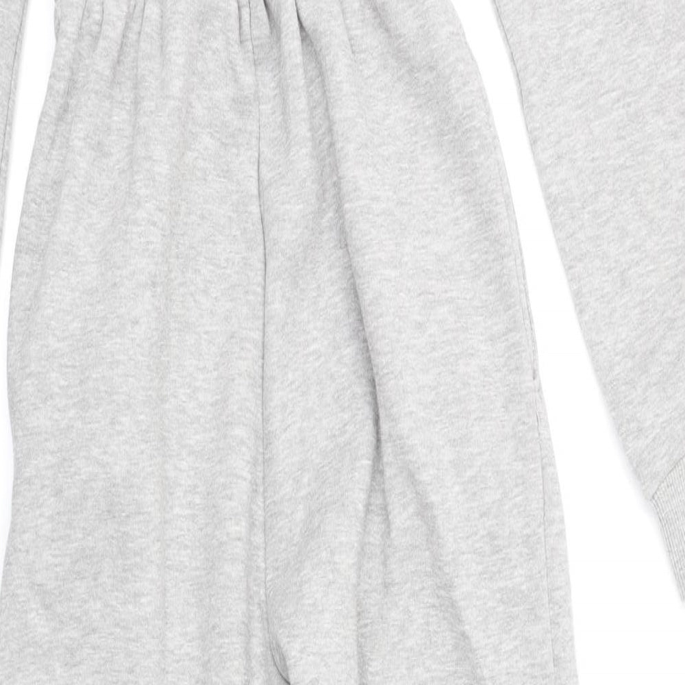 PRETTYLITTLETHING Womens Grey   Jumpsuit One-Piece Size 6 L29 in
