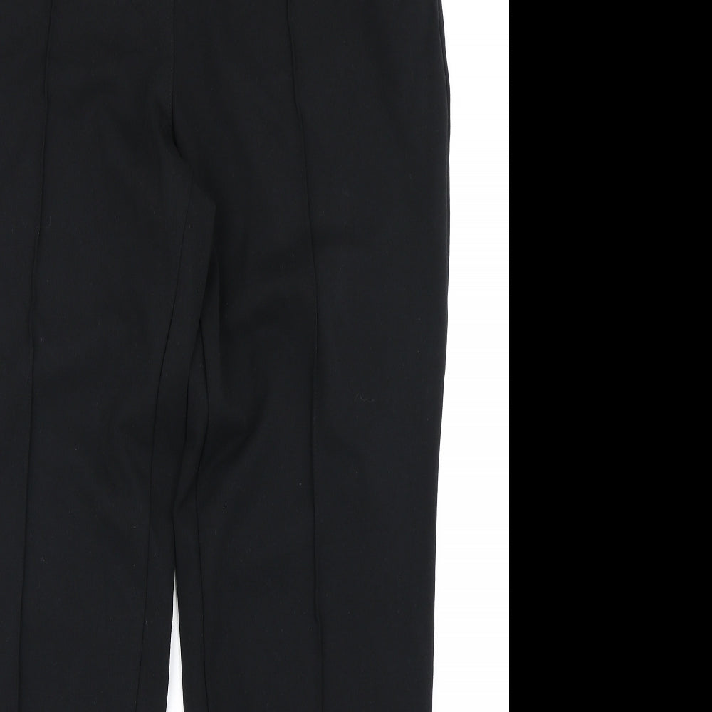 M&S Collection Womens Black   Trousers  Size 16 L28 in