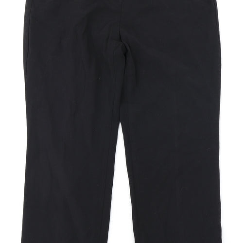 Marks & Spencer Womens Black   Dress Pants Trousers Size 12 L27 in