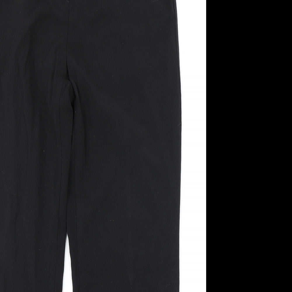 Marks & Spencer Womens Black   Dress Pants Trousers Size 12 L27 in