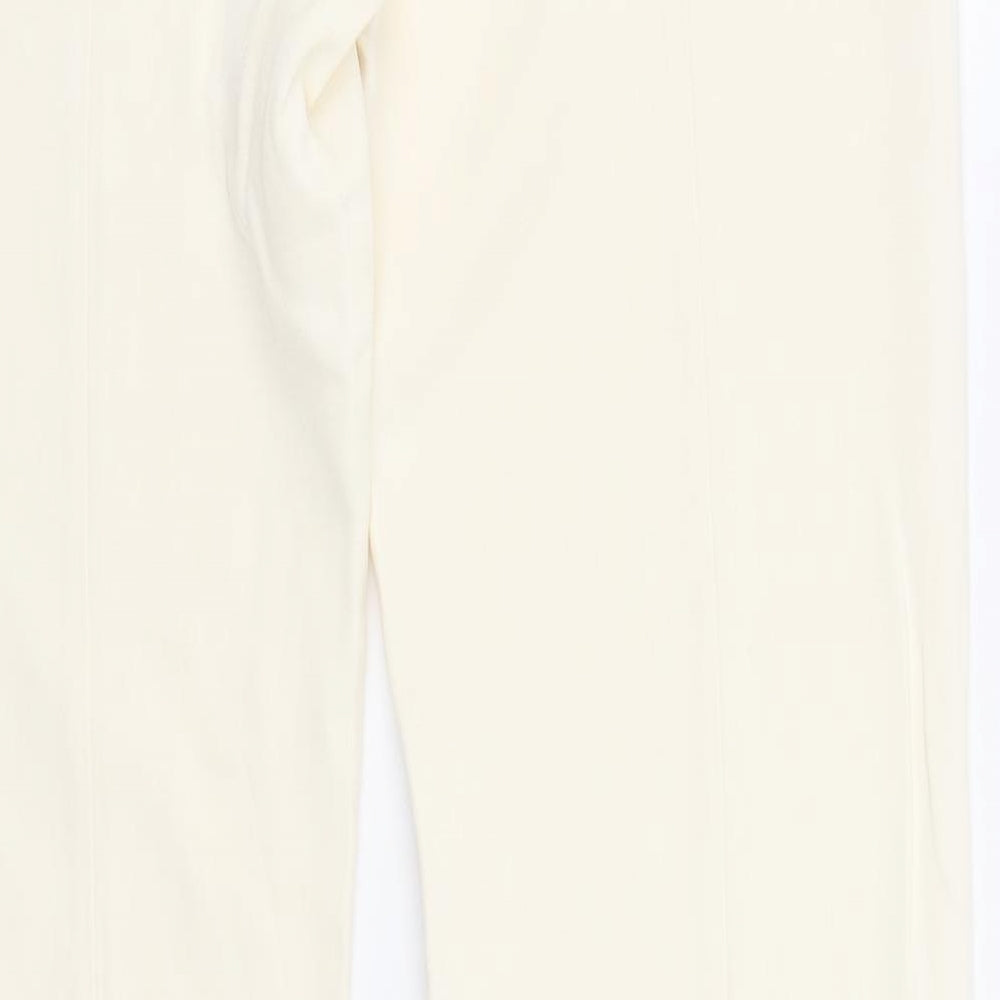 & Other Stories Womens Ivory   Trousers  Size 10 L31 in