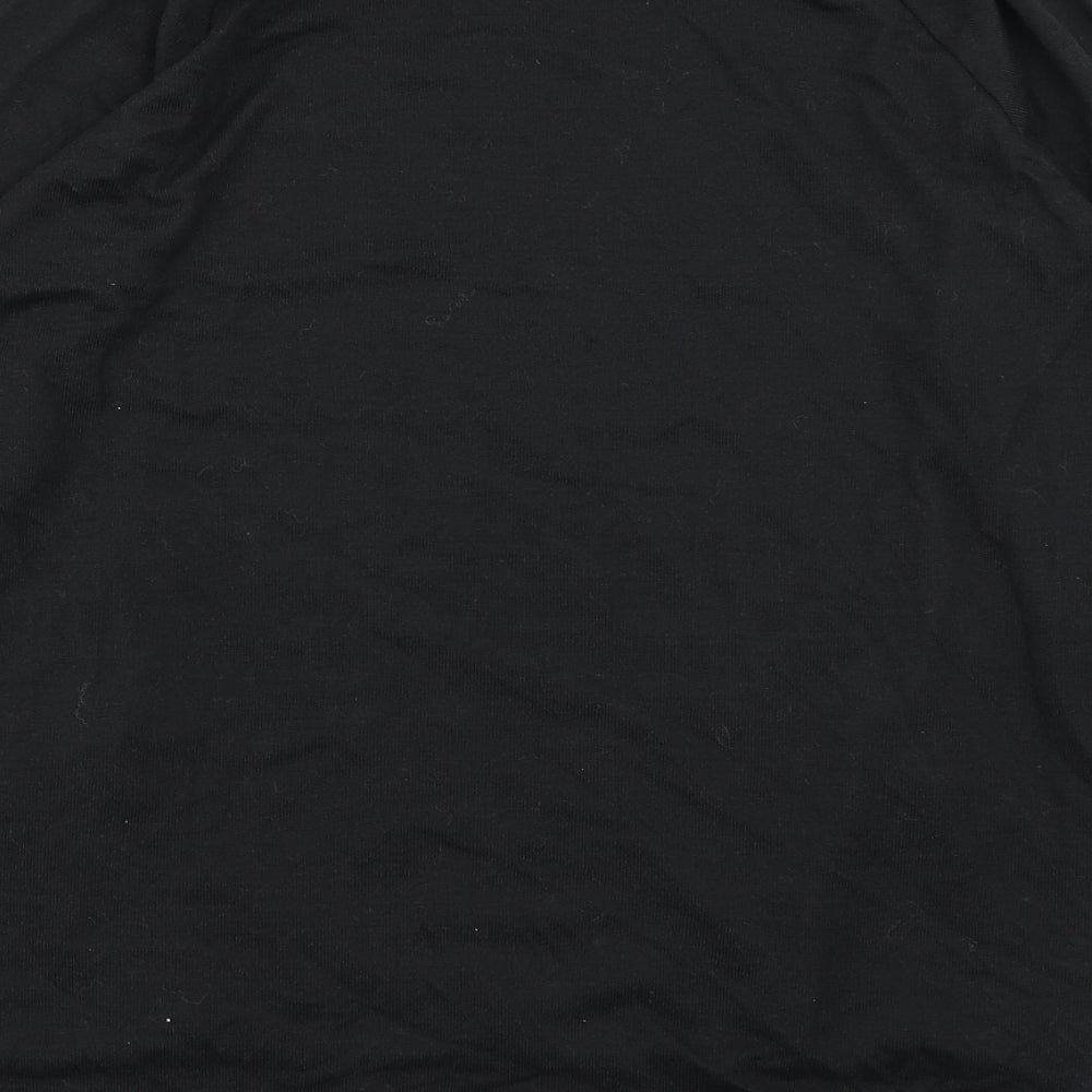 Preworn Womens Black   Basic T-Shirt Size L