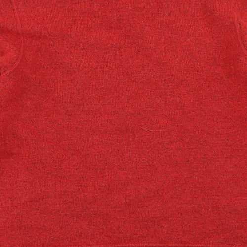 St Michaels Womens Red   Pullover Sweatshirt Size 12
