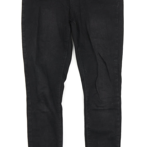 Denim Co Womens Black  Denim Skinny Jeans Size 10 L25 in