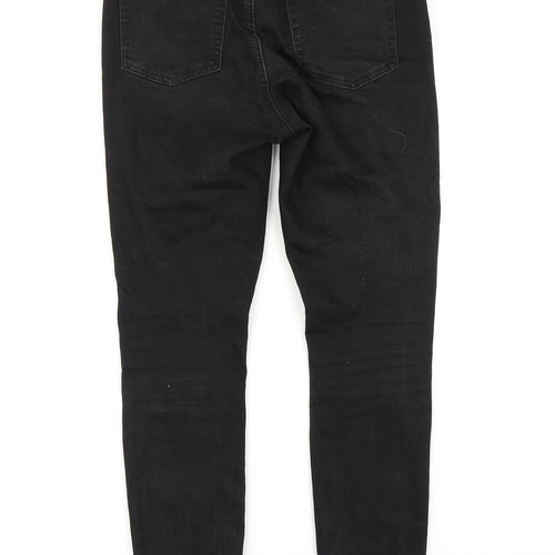 Denim Co Womens Black  Denim Skinny Jeans Size 10 L25 in