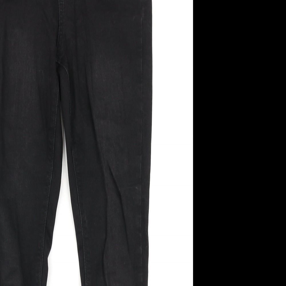 Denim Co Womens Black  Denim Skinny Jeans Size 10 L25 in