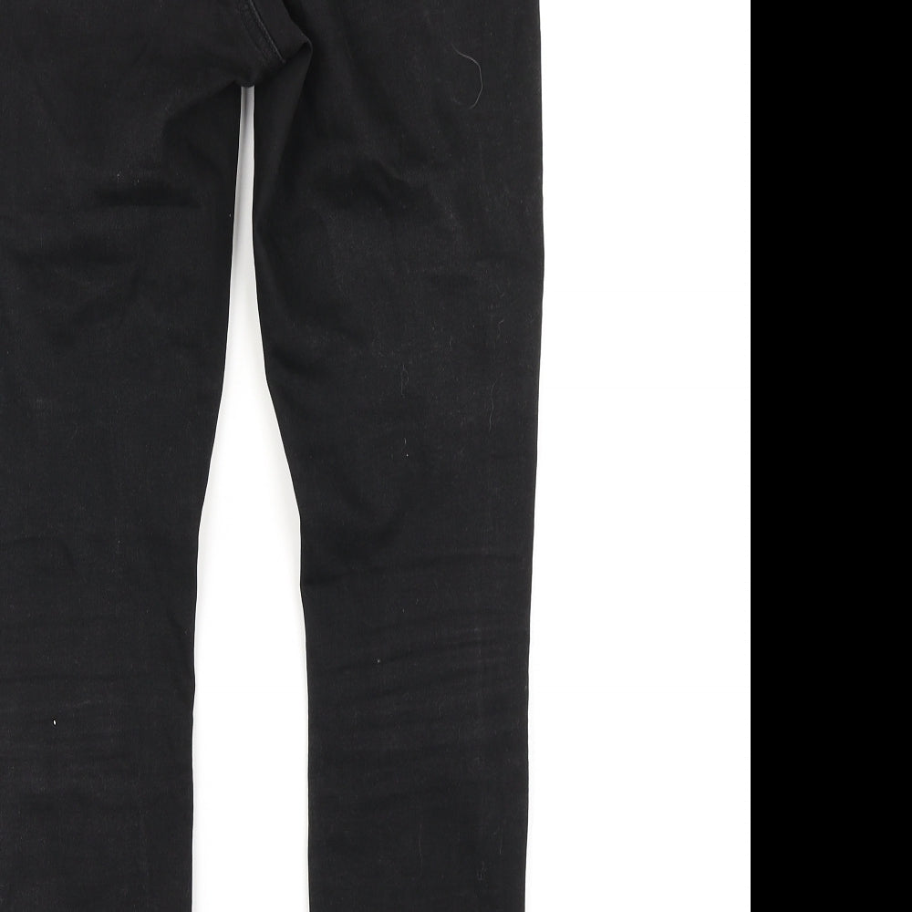 Denim Co Womens Black  Denim Skinny Jeans Size 10 L25 in