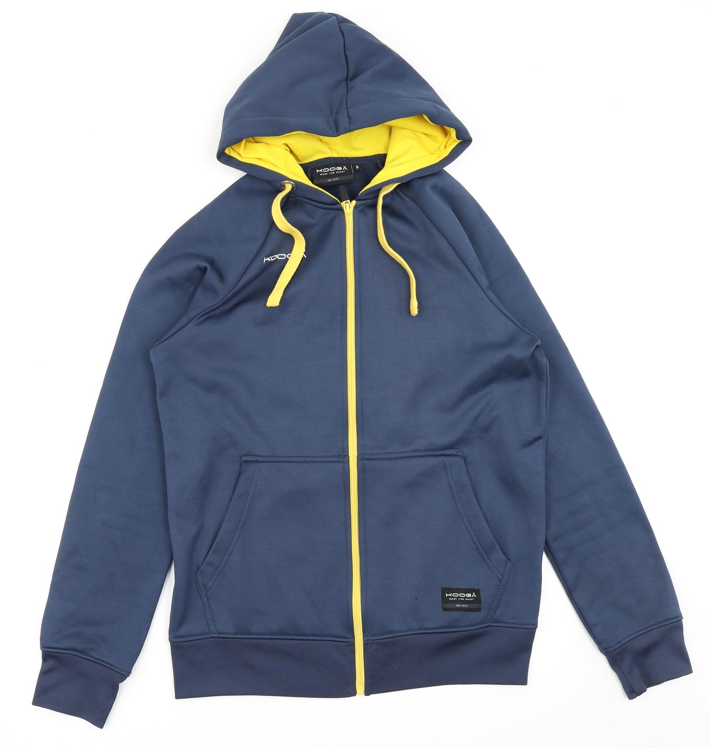 Kooga Mens Blue   Full Zip Hoodie Size S