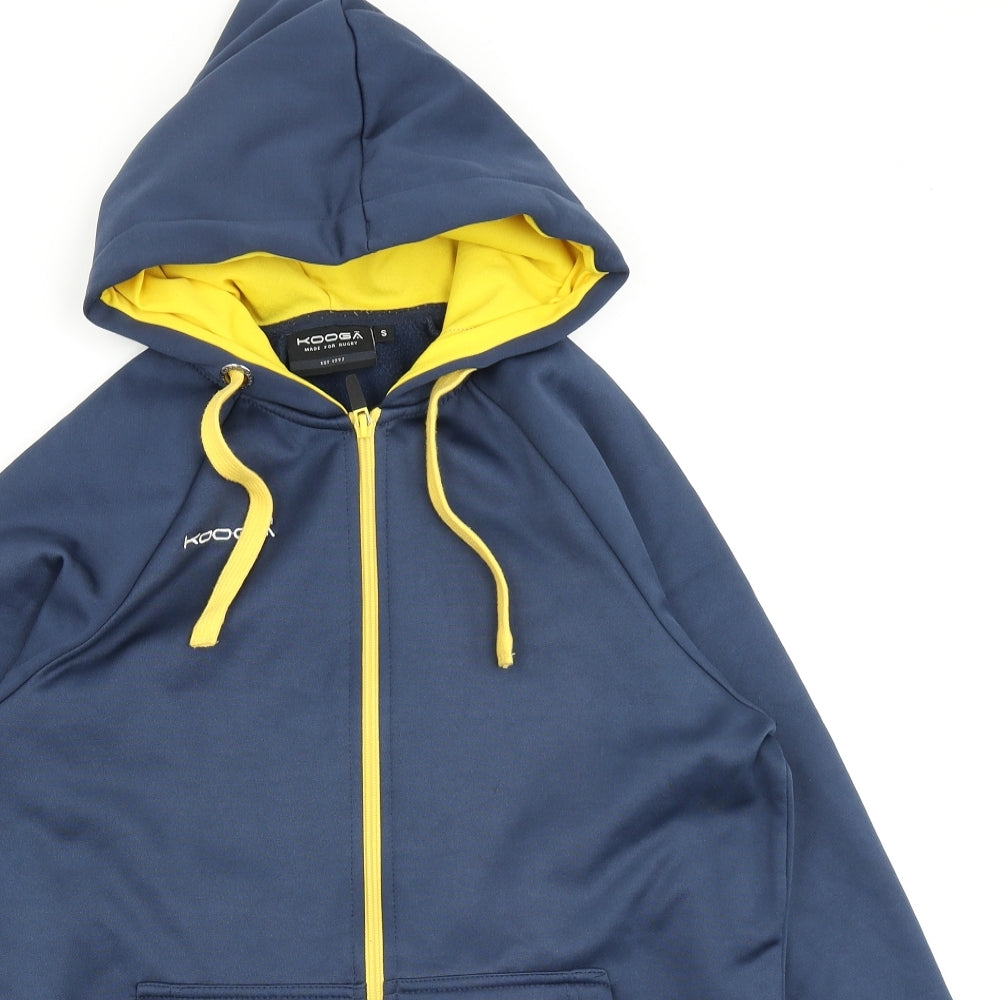 Kooga Mens Blue   Full Zip Hoodie Size S