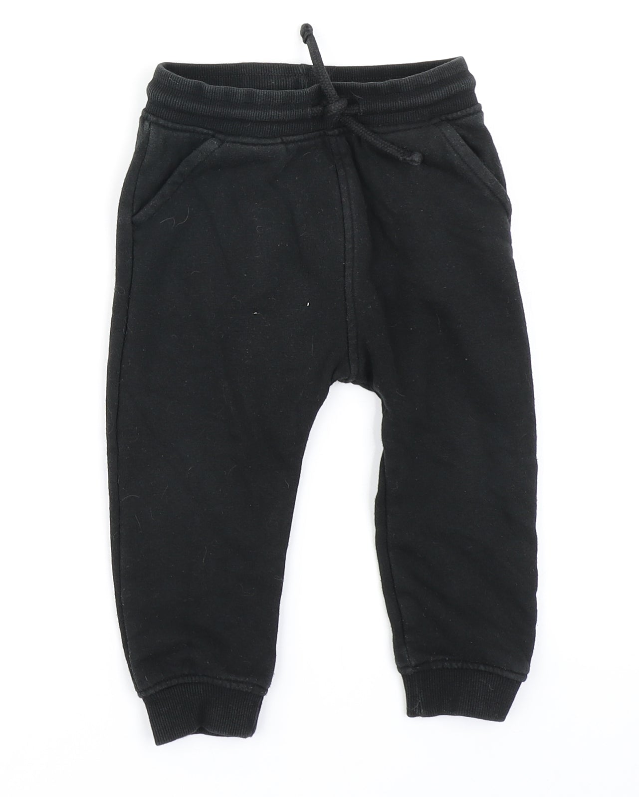 Matalan Boys Black   Jogger Trousers Size 18-24 Months