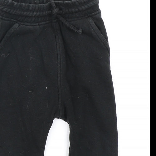 Matalan Boys Black   Jogger Trousers Size 18-24 Months
