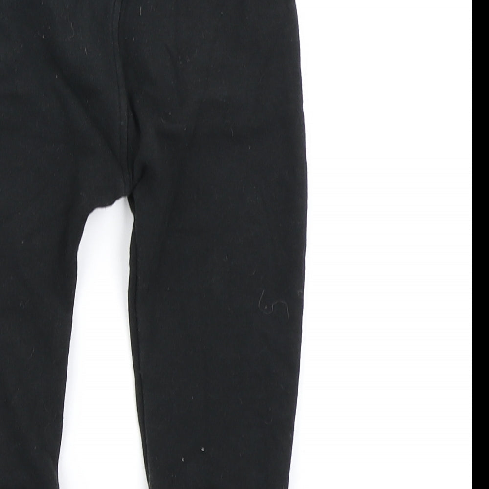 Matalan Boys Black   Jogger Trousers Size 18-24 Months