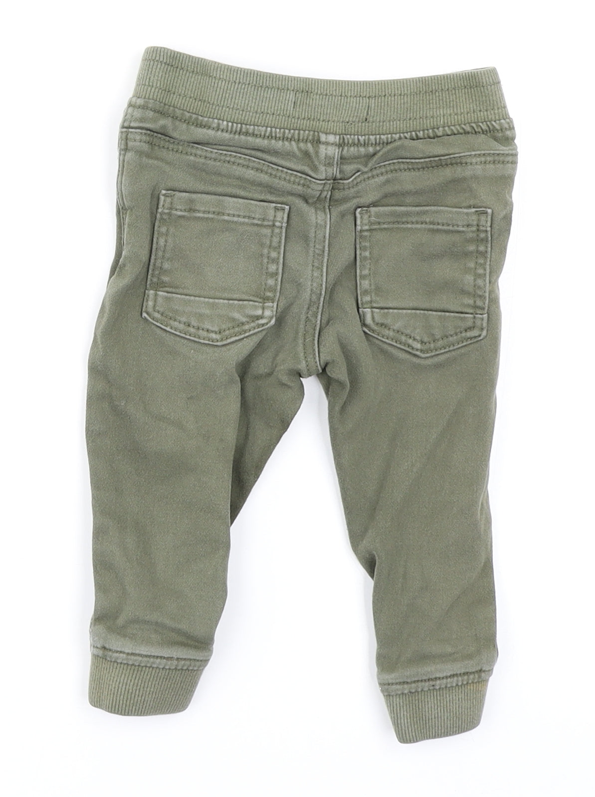 Primark Boys Green   Jogger Trousers Size 9-12 Months