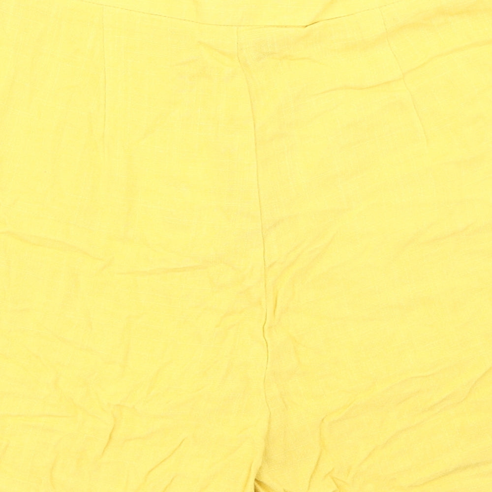 F&F Womens Yellow   Mom Shorts Size 10