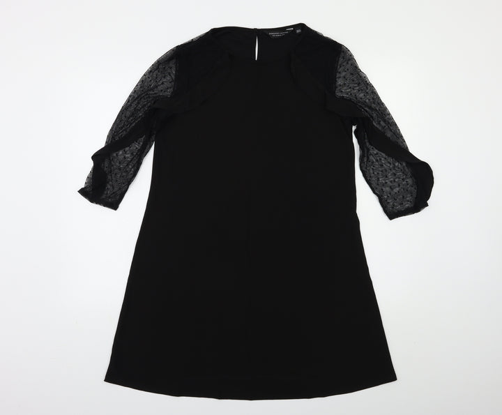 Dorothy Perkins Womens Black A-Line Size 10